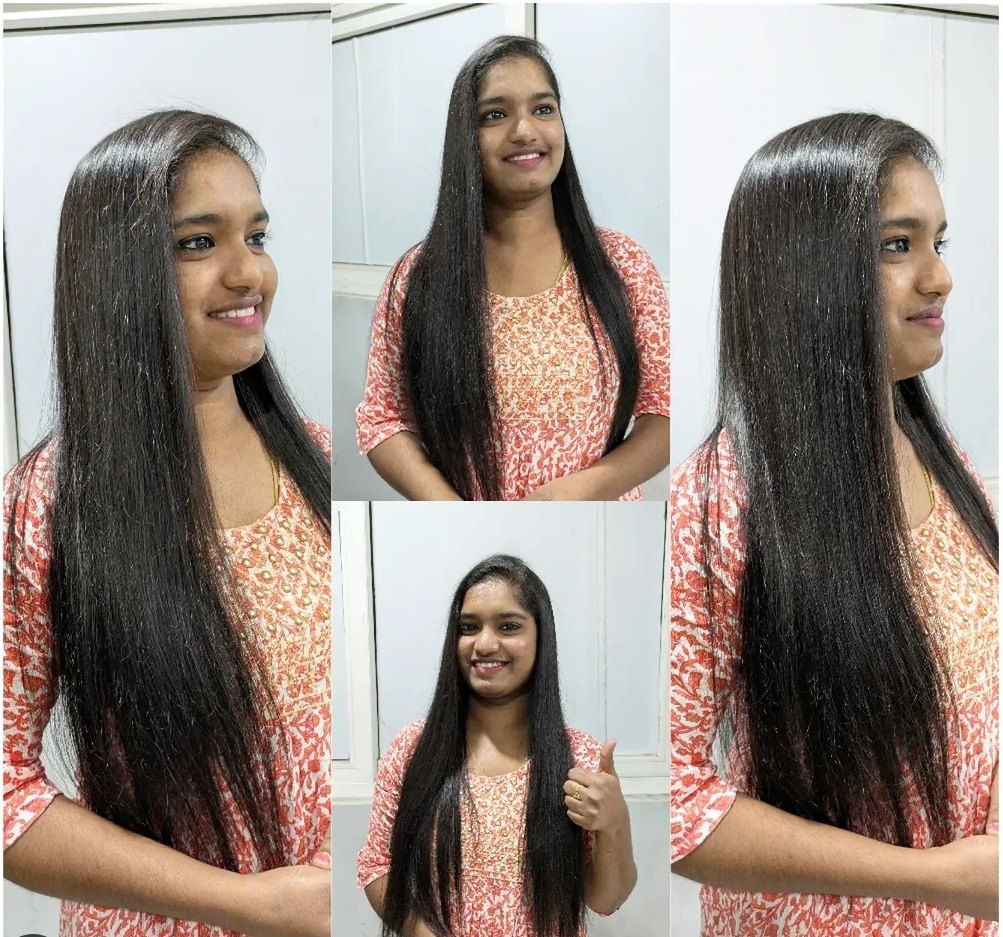 Client hair result